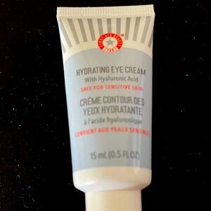 First Aid Beauty Hydrating eye cream hyaluronic acid safe for sensitive skin